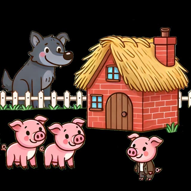 The Three Little Pigs cover